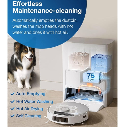 Open Box Deal – Ecovacs Deebot T20 OMNI Smart Vacuum & Mop with Self-Empty Base