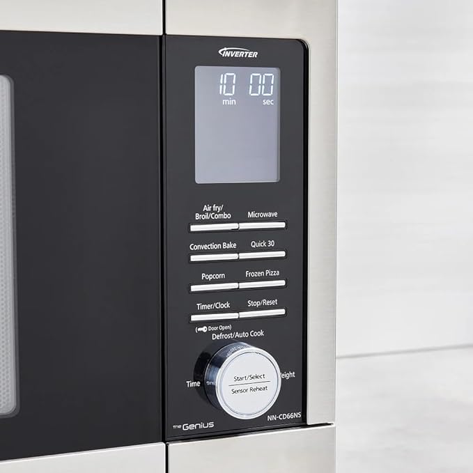 Open Box Deal – Panasonic NN-CD66NS 4-in-1 Combination Oven with Air Fry, Convection Bake, Microwave & Broil (Like New Condition)