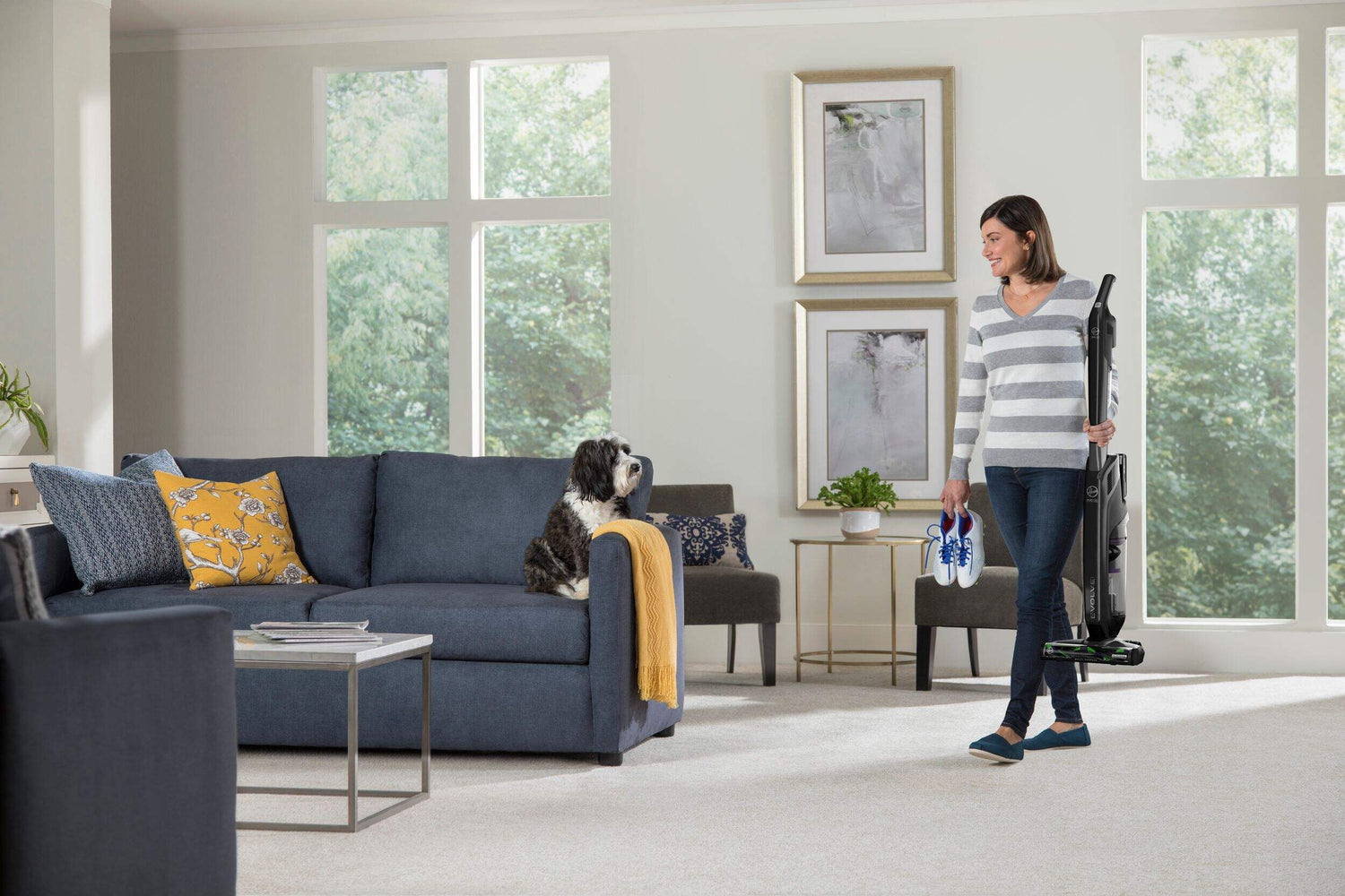 Open Box Deal – Hoover ONEPWR™ Evolve Pet Max Upright Vacuum with Built-in Dust Chaser™ Hand Vacuum (Like New Condition)