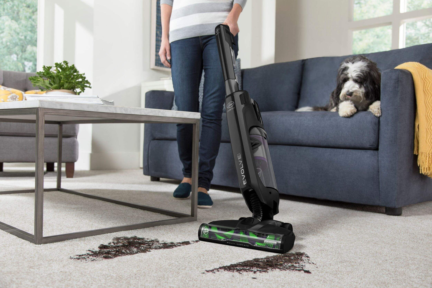 Open Box Deal – Hoover ONEPWR™ Evolve Pet Max Upright Vacuum with Built-in Dust Chaser™ Hand Vacuum (Like New Condition)